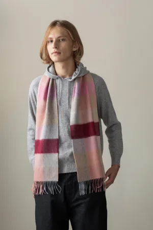 3 Square Cashmere Scarf - Summer Fruits