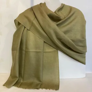 Aaron - 100% Cashmere Scarf - Sage  Green