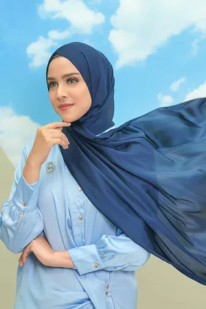 Alma Shawl 3.0 - Nautical Blue