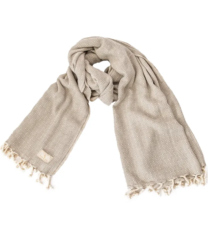 Cotton Diamond Scarf