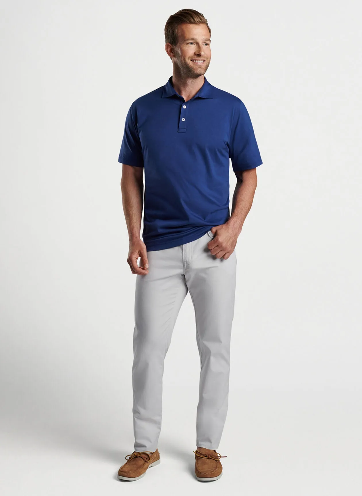 Crown Comfort Cotton Short Sleeve Polo