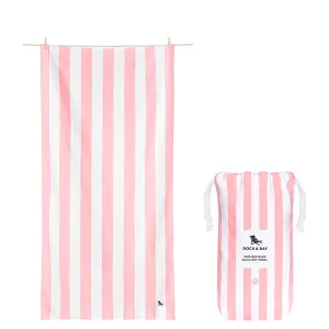 DOCK & BAY | Extra Large Malibu Pink Beach Towel