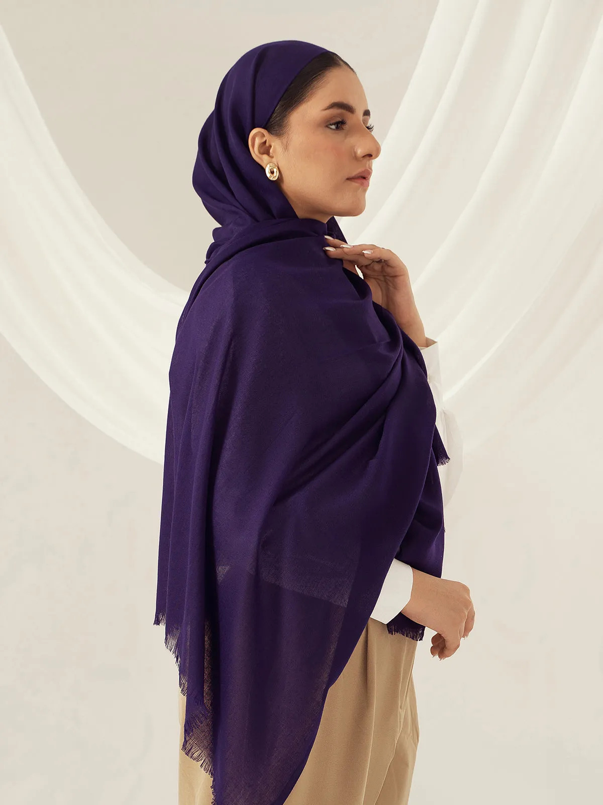 Eco-Luxe Scarves & Hijabs - Grapes