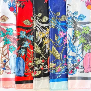 Fashion Silky Satin Scarf 293 (12 units)