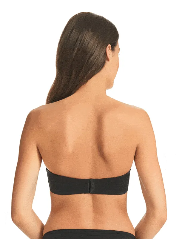 Finelines Refined Wire-free Strapless Bra - Black