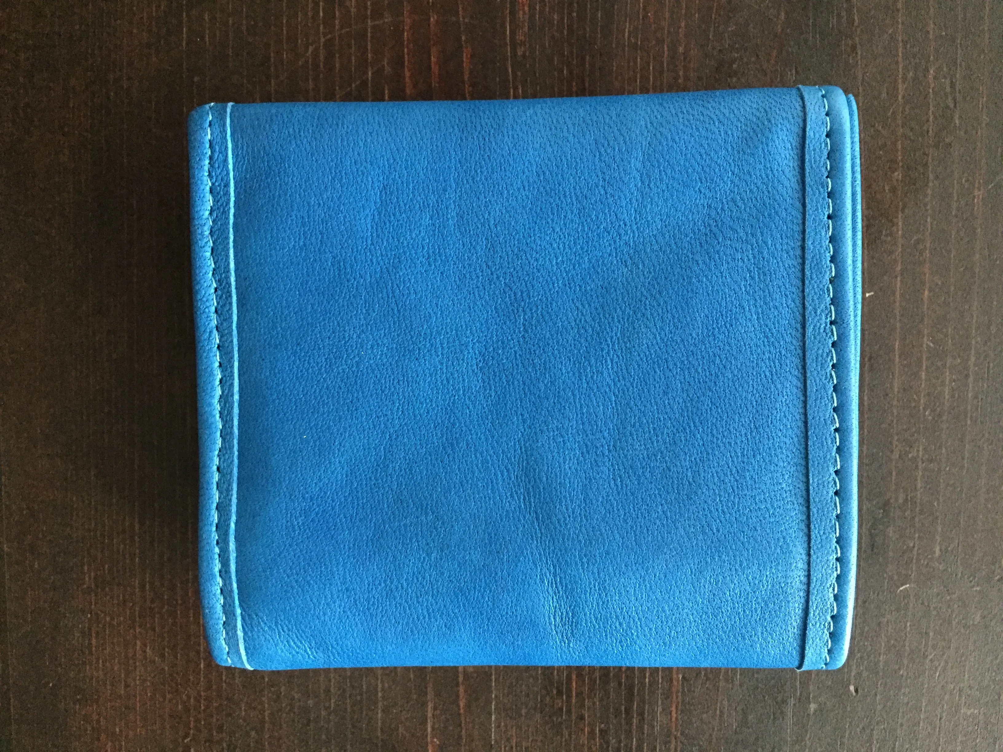 Handmade Leather Wallet with Hand Embroidery - Euro Wallet