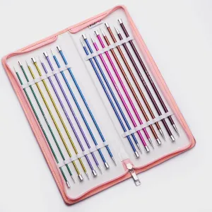 KnitPro Zing Single Pointed Needle Set 40cm (16'') 47429 size 2.50 - 6.00 mm