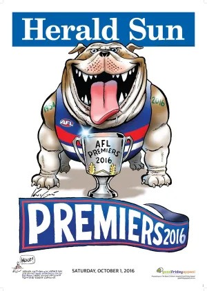 Mark Knight Premiership Poster - 2016