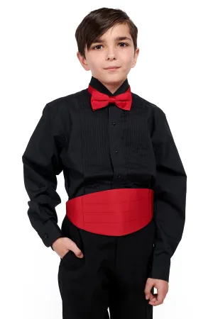 MORGAN (Style 6713B) - Black Shirt Package - Boys