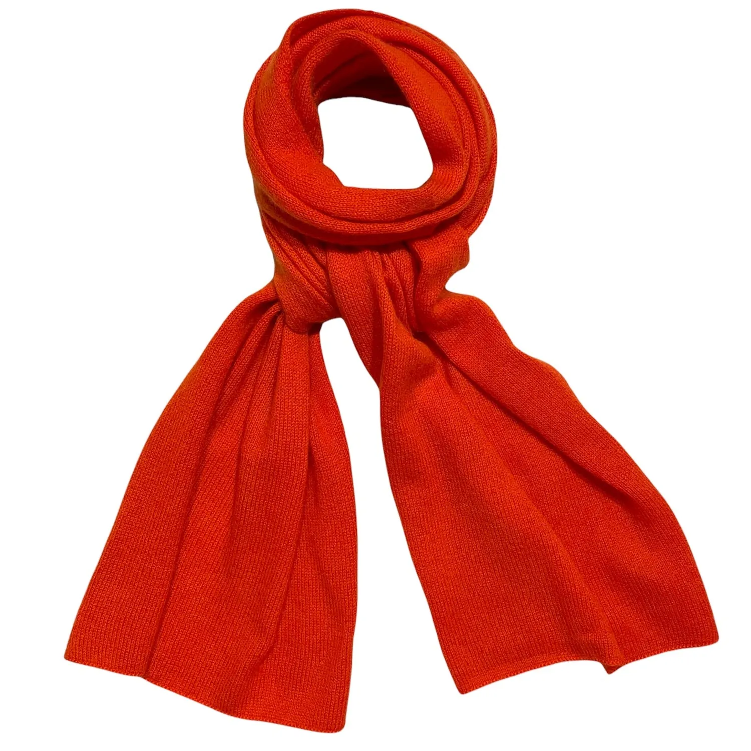 Orange Cashmere Scarf