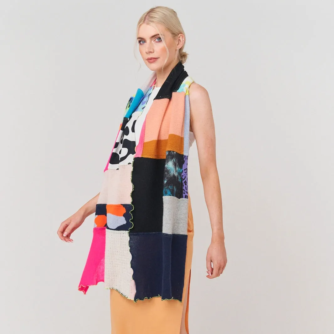 Patchwork Cashmere Scarf