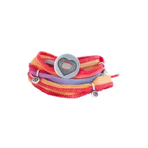 Petite b Kids Ribbon Wrap Bracelet - Confetti