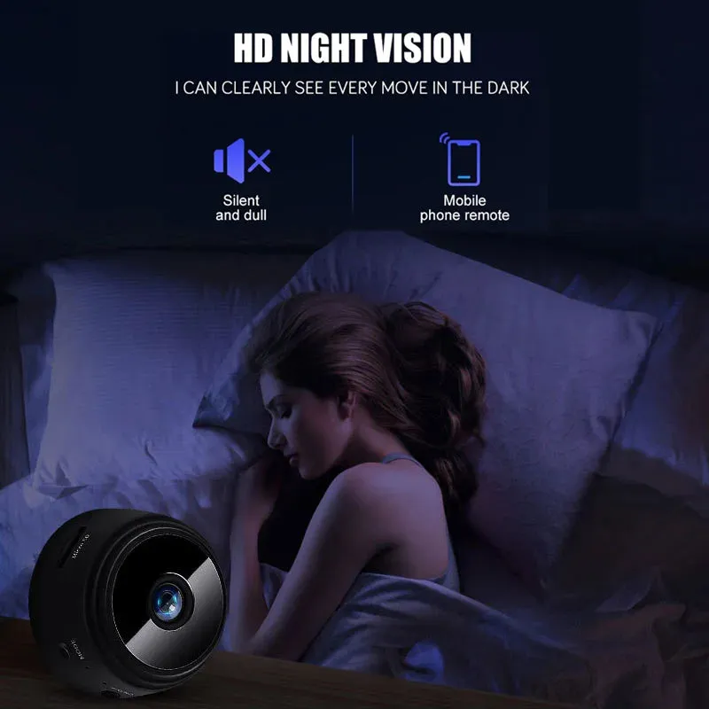 Secure Your Home with the A9 Mini IP Camera: HD Wireless Surveillance with Night Vision and Smart Connectivity!