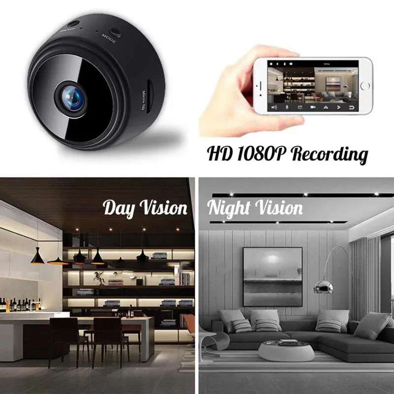 Secure Your Home with the A9 Mini IP Camera: HD Wireless Surveillance with Night Vision and Smart Connectivity!