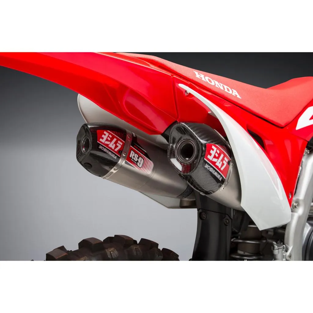 Yoshimura RS-9T Slip-On Mufflers 2019-22 Honda CRF450R/RS/RX | 225842R520